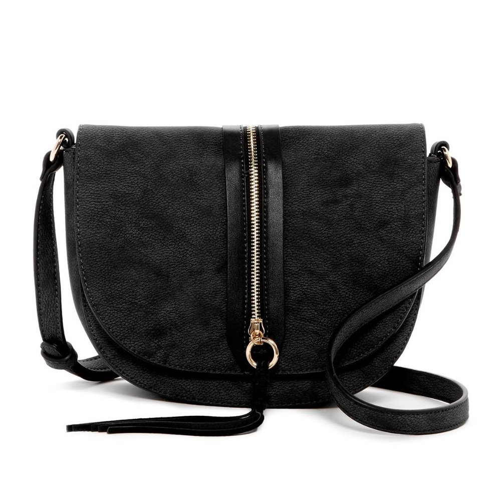 Urban Expressions NEW Bag Crossbody Handbag Vegan Leather BLACK Women's GIFT!